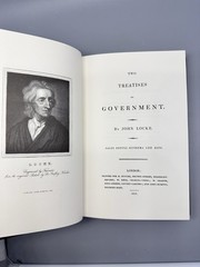 Two Treatises on Government by John Locke Library of American Freedoms Leather
