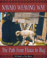 Navajo Weaving Way : The Path from Fleece to Rug – PB, LN, Free Ship