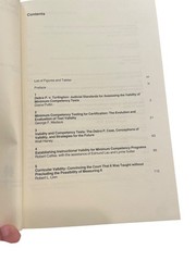The Courts, Validity, & Minimum Competency Testing Madaus 1983 Hardcover