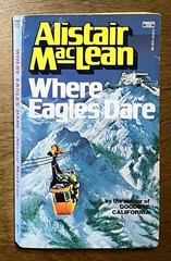Where Eagles Dare by Alistair MacLean 1981 paperback war & military