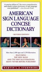 American Sign Language Concise Dictionary: Revised Edition – Paperback – GOOD