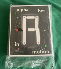 Alphabet in Motion: How Letters Get Their Shape Hardcover Book by Kelli Anderson