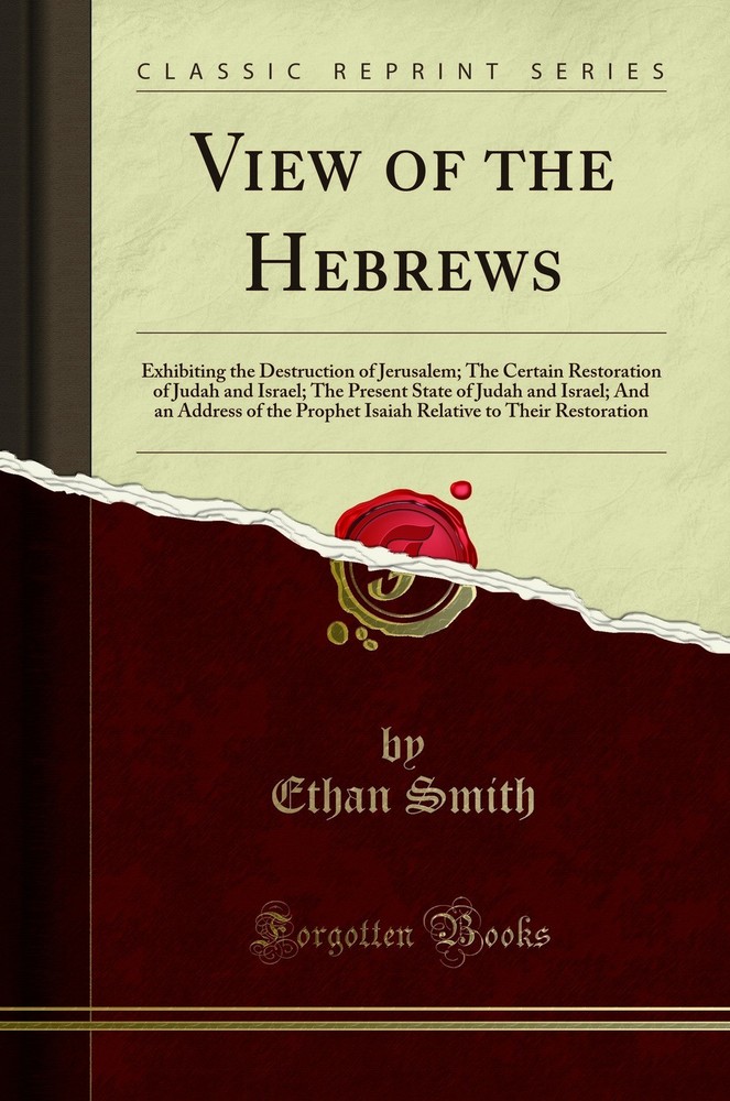 View of the Hebrews (Classic Reprint)