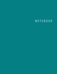 Notebook: Unlined Notebook – Large (85 x 11 inches) – 100 Pages – VERY GOOD