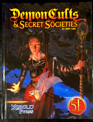 Demon Cults & Secret Societies for D&D 5th Edition by Jeff Lee (2017, HC) Hard