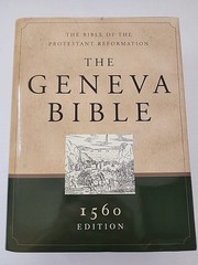 The Geneva Bible: 1560 Edition by Hendrickson Bibles (English) Hardcover Book