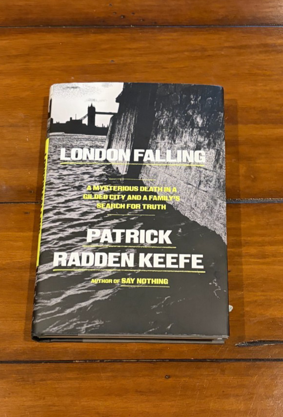 New London Falling Patrick Radden Keefe Hardcover 2026 Dust Jacket New Yorker