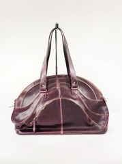 Matt & Nat Bowler/Doctor/Satchel Shoulder Bag, Burgundy Vegan Faux Leather, NWOT