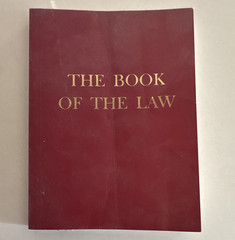 Aleister Crowley The Book of the Law Trade Paperback Red Wheel/Weiser 1987