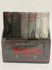 Horror Collection Word Cloud Classics Box Set – Art Page Edges – Sealed
