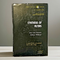 Synthesis of Filters (1966) ~ W. L. Everitt ~ First Edtion, First Print ~ HC/DJ