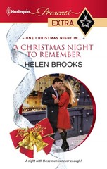 A Christmas Night to Remember – mass market paperback Brooks, Helen