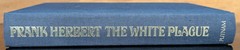 FRANK HERBERT The White Plague SIGNED AUTOGRAPHED Slipcase 1st Ed 398/500 1982