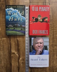 Lot of 3 Books 10-LB. Penalty + World of Hurt + The Road Taken HC/DJ