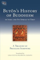 Buton Richen Dr Buton’s History of Buddhism in India and Its Spread t (Hardback)