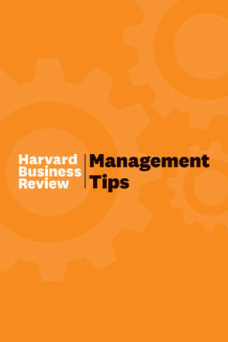 Management Tips: From Harvard Business Review – Hardcover – GOOD