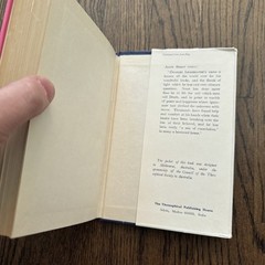 THE HIDDEN SIDE OF THINGS BY C.W. LEADBEATER 1977 HC DJ Occult