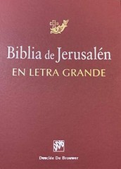 Biblia de jerusalen en letra grande by Escuela Biblica De Jerusalen