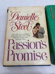 Lot of 10 Danielle Steel Hardcovers: Passion’s Promise, Amazing Grace, Gift