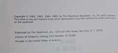 The Objectivist Newsletter By: Ayn Rand. Vol.1-4 1962-1965, Palo Alto Hardcover