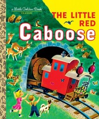 The Little Red Caboose (Little Golden Book) – Hardcover By Marian Potter – GOOD