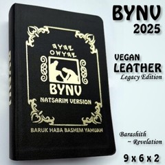BYNV 2025 LEGACY EDITION – Vegan Leather (6″ x 9″ x 2″)