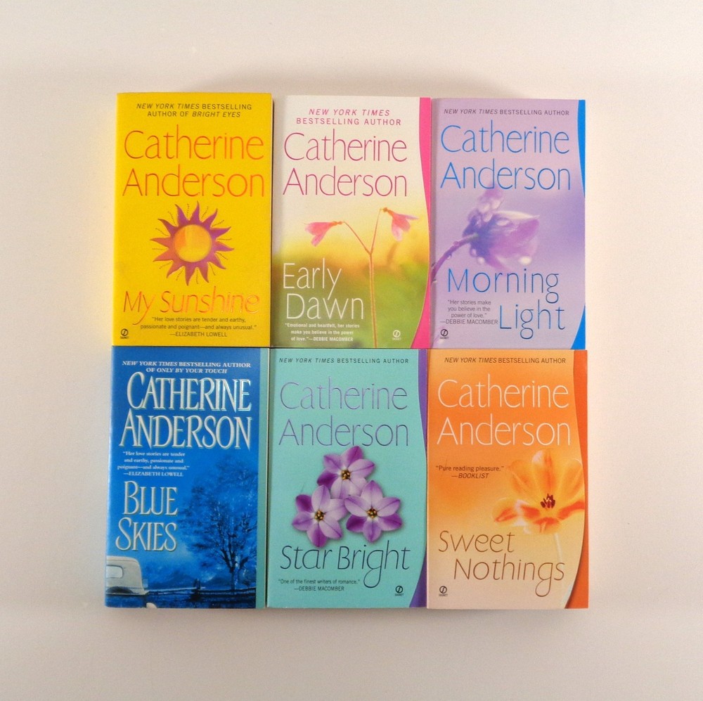 Catherine Anderson~ Papper Back~ Romance Books~ Lot of 6