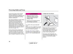 HONDA 2009 CR-V Owners Manual – STEEL WIRE BINDING – PROTECTIVE COVERING