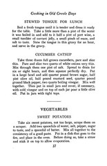 1903 Cooking In Old Créole Days Vintage Cook Book 144 Pages