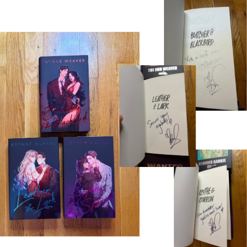 Signed and Quoted Fairyloot Ruinous Love Trilogy By Brynne Weaver