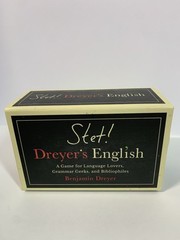STET! Dreyer’s Game of English A Game for Language Lovers, Grammar Geeks
