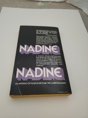 VTG 1975 “Nadine” Pulp Sleaze Paperback 1st Print Ballantine Book by Bocca gga