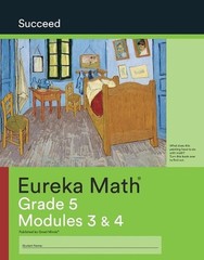 Eureka Math Grade 5 Succeed Workbook #2 (Modules 3-4) by Great Minds (English) P