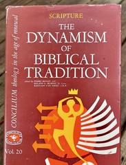 Dynamism Biblical Tradition 1967 Church History CONCILIUM Vol. 20 Paulist Press