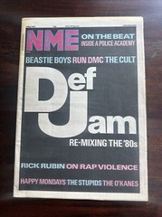 NME Def Jam Cover May 1987 Rick Rubin Beastie Boys LL Cool J New Musical Express