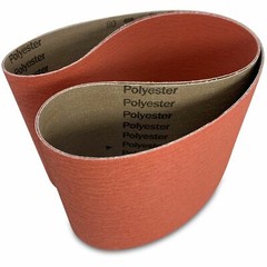 6 X 89 Inch 60 Grit Metal Grinding Ceramic Sanding Belts, Extra Long Life 2 Pack