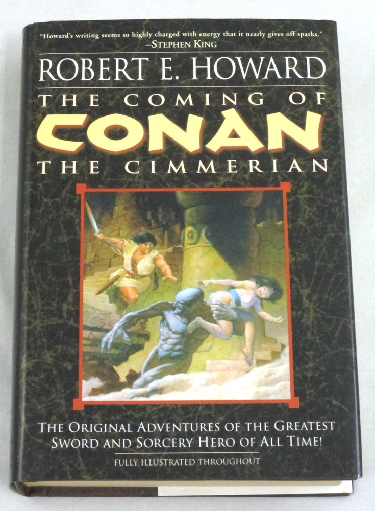 Coming Of Conan The Cimmerian HC Robert E Howard Mark Schultz 2003 Del Rey ERROR