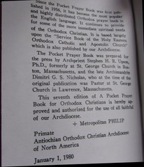 A Pocket Prayer Book for Orthodox Christians -Black Paper Cover -NEW!