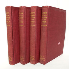 A General History Of The World 1912 vol. 1-4 Duruy’s +Color Maps! Book Set