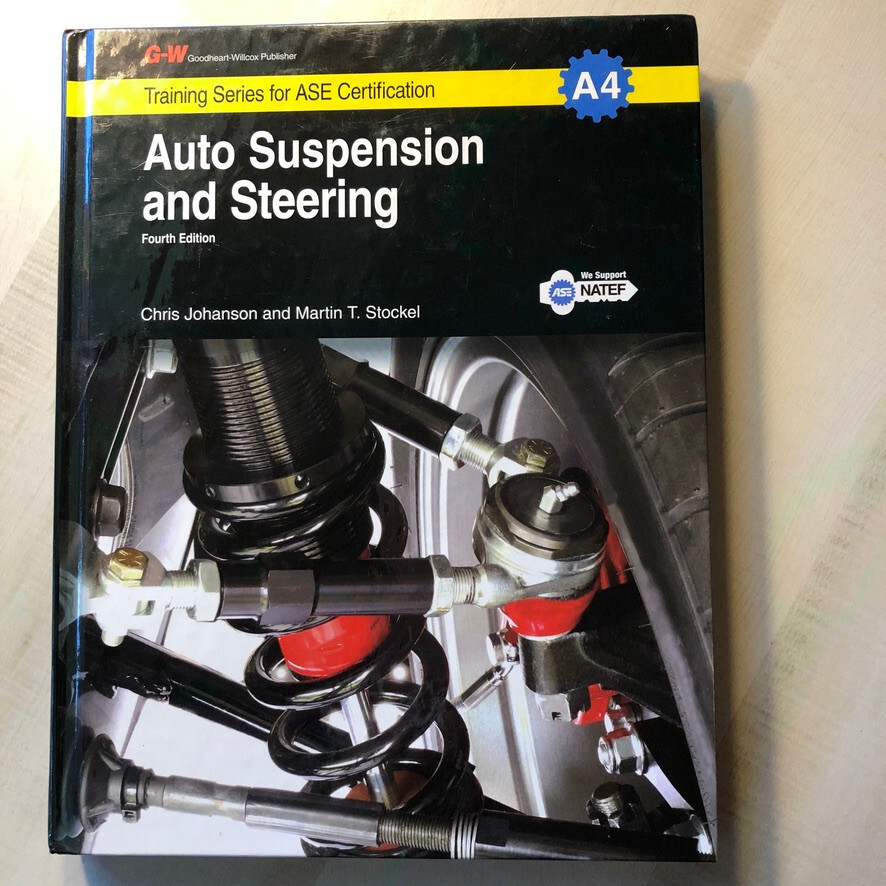 Like New G-W A4 2015 “Auto Suspension and Steering” 4th Edition