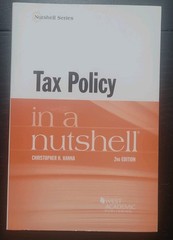 Tax Policy in a Nutshell by Christopher Hanna (2022, Trade Paperback)