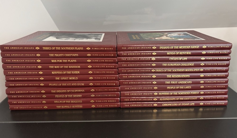 Collectors Time Life Books 1996 Chronicles Of Indian Life. 22 Volumes(missing 1)