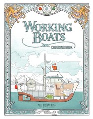 Working Boats Coloring Book (Coloring Books for Kids Ages 8-12)