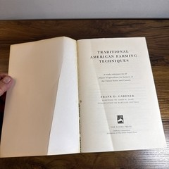 Traditional American Farming Techniques by Frank D. Gardner (2007, Perfect)