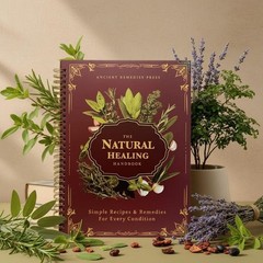 The Natural Healing Handbook – Spiral-Bound Herbal Remedies & Natural Guide