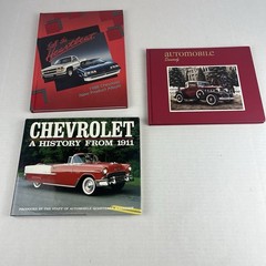 Chevrolet Book Lot of 3 Kimes History AQ Vol 34 #4 1988 Dealer Album VTG