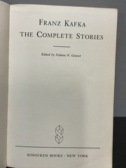 Franz Kafka The Complete Stories Schocken Books 1976 Paperback Literature