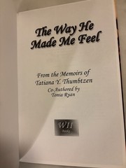 The Way He Made Me Feel Tatiana Thumbtzen Michael Jackson Book Rare Hardcover
