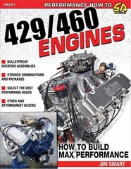 Ford 429/460 Engines: How to Build Max-Performance by Jim Smart (English) Paperb
