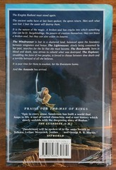 Words Of Radiance by Brandon Sanderson – TOR 2014 1st/1st – Signed and Unread